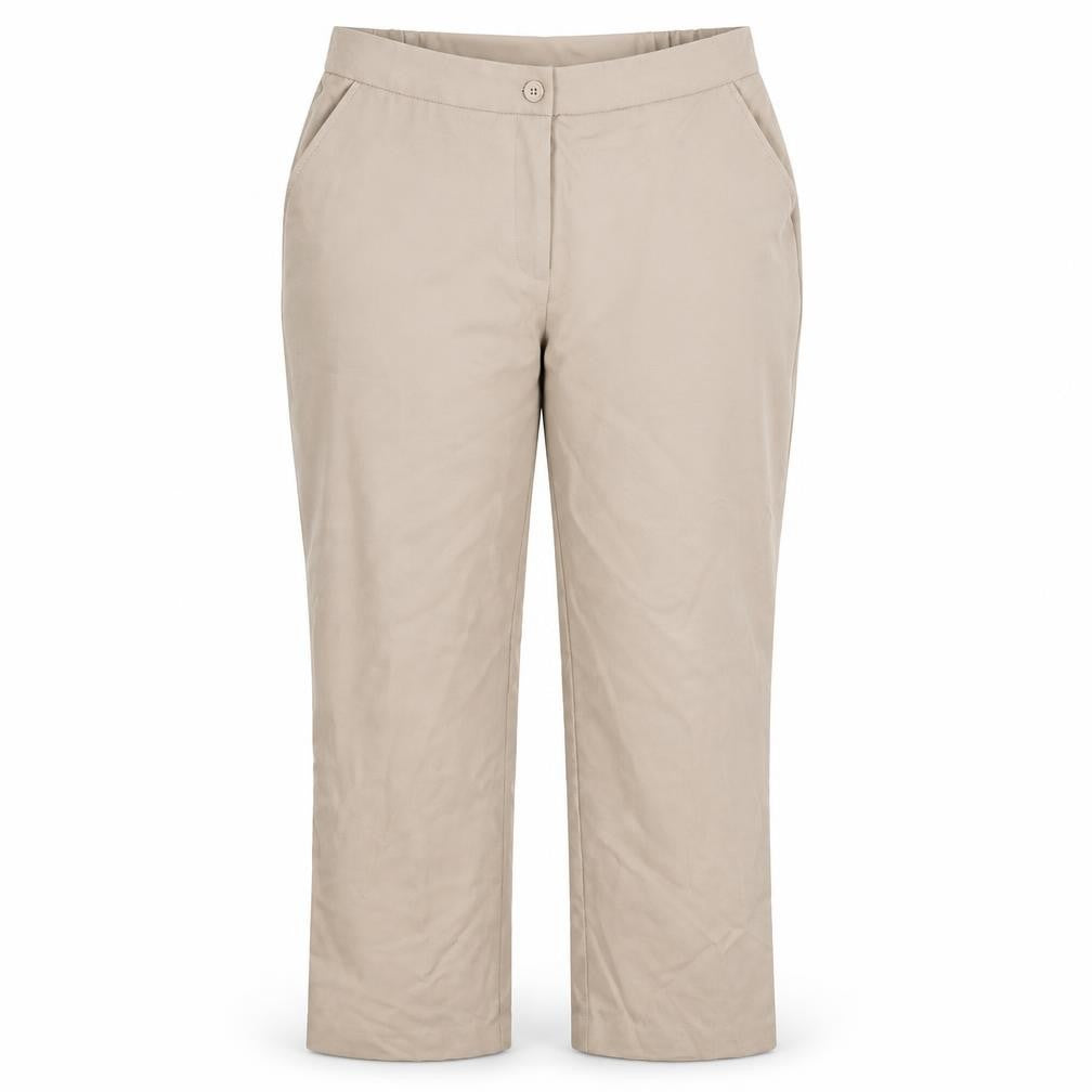Preworn Womens Beige   Trousers  Size 18 L30 in