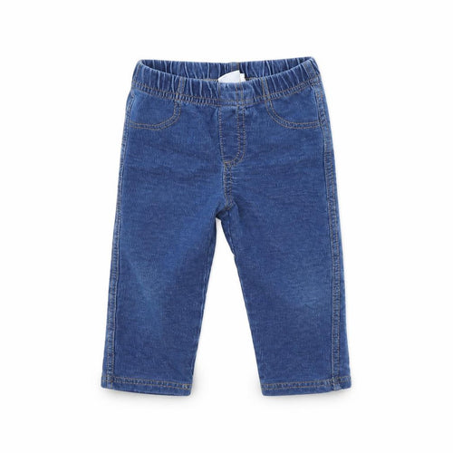 Mini Club Girls Blue  Denim Capri Jeans Size 9 Months