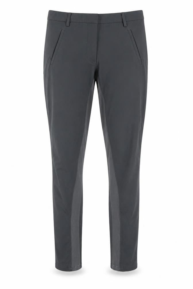 Angelie Womens Grey   Trousers   L28 in