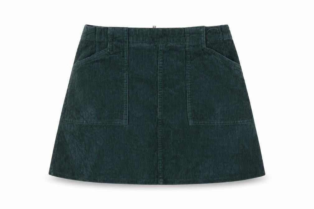 BDG Womens Green   A-Line Skirt