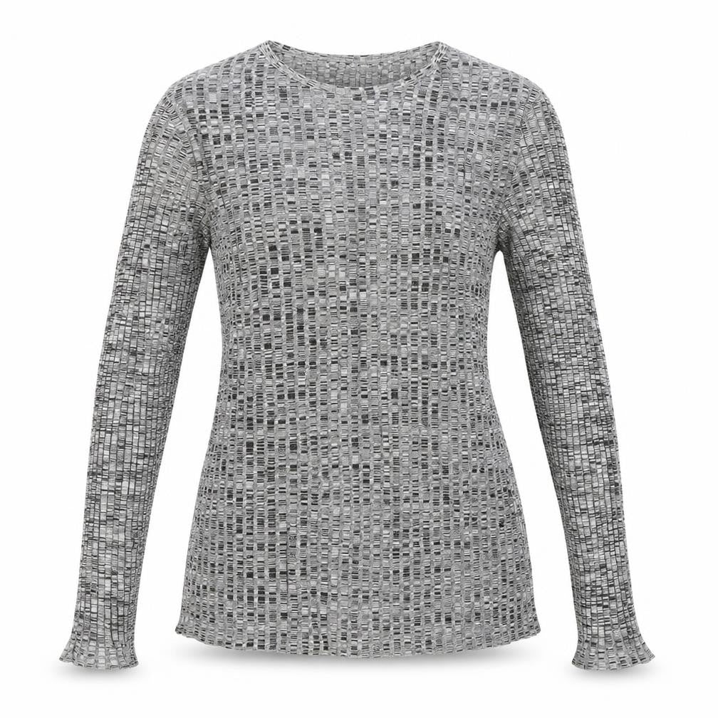 Front view of River Island women’s grey jumper, size M