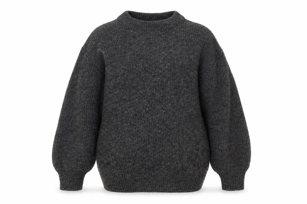 Front view of Divided women’s grey jumper, size S