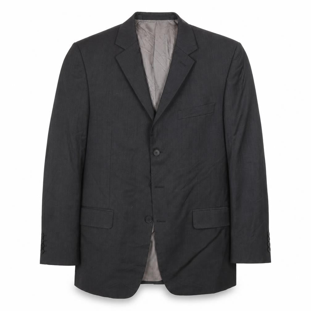 Front view of Marks & Spencer men’s grey jacket blazer, size 40