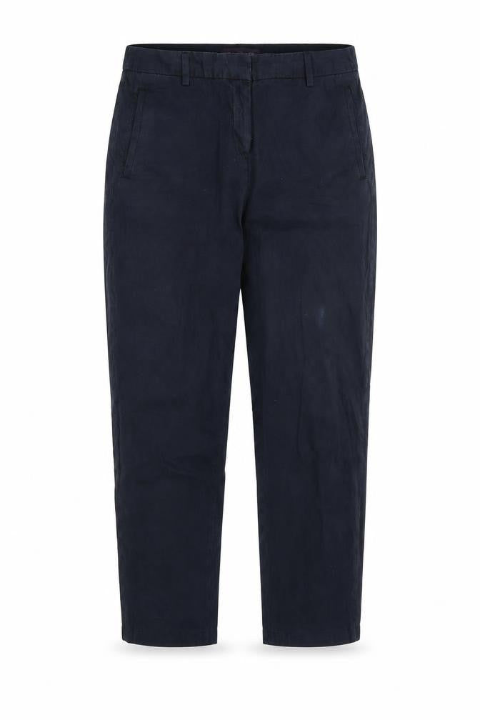 M&S Womens Blue   Chino Trousers Size 34 in L21 in