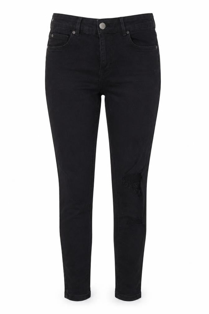 Pull & Bear Womens Black  Denim Skinny Jeans Size 10 L27 in