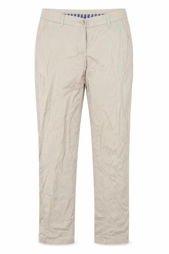 Blue Motion Womens Beige   Chino Trousers Size 8 L28 in