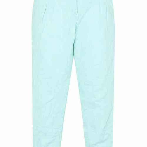 VERO MODA Womens Green   Straight Jeans Size 12 L28 in