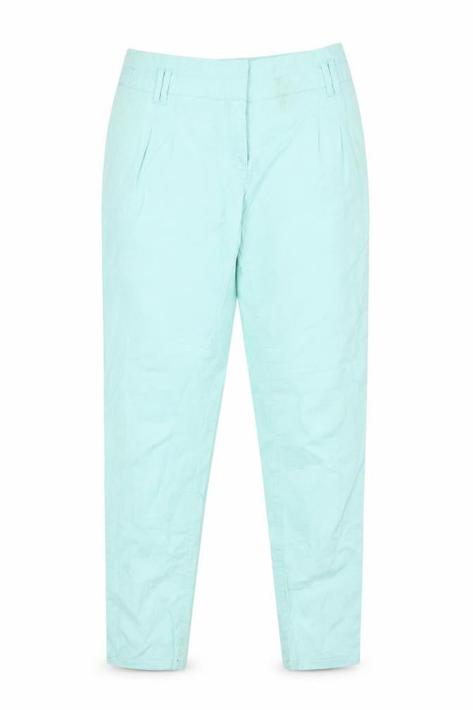 VERO MODA Womens Green   Straight Jeans Size 12 L28 in