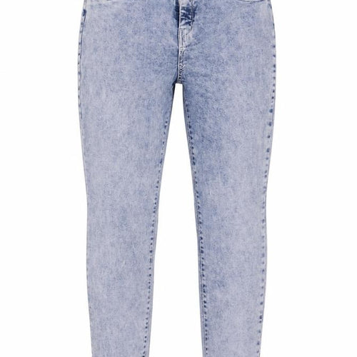 Noisy may Womens Blue  Denim Straight Jeans Size 32 L32 in