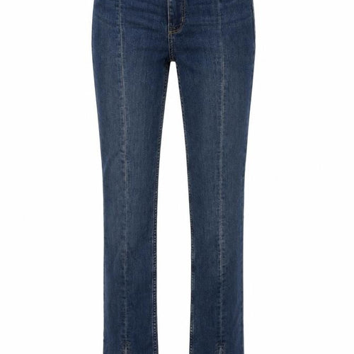 Preworn Womens Blue  Denim Straight Jeans Size 6 L29 in