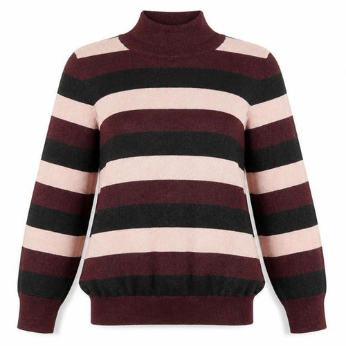 F&F Womens Multicoloured Striped  Pullover Jumper Size 12