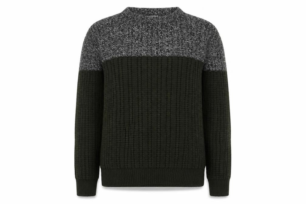 Front view of George women’s green jumper, size L