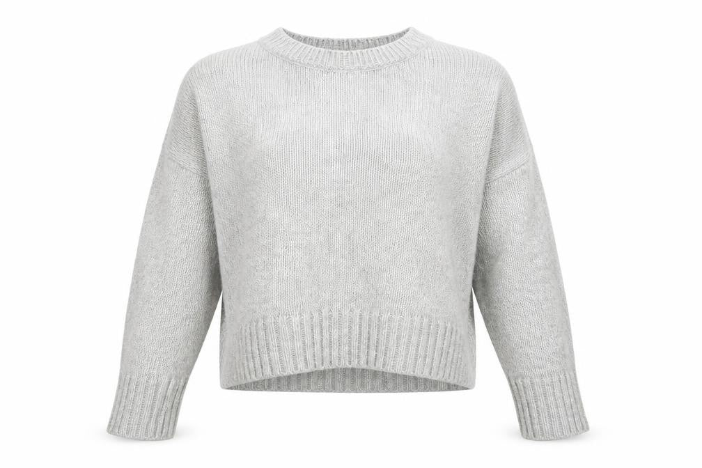 Front view of Next women’s grey jumper, size L