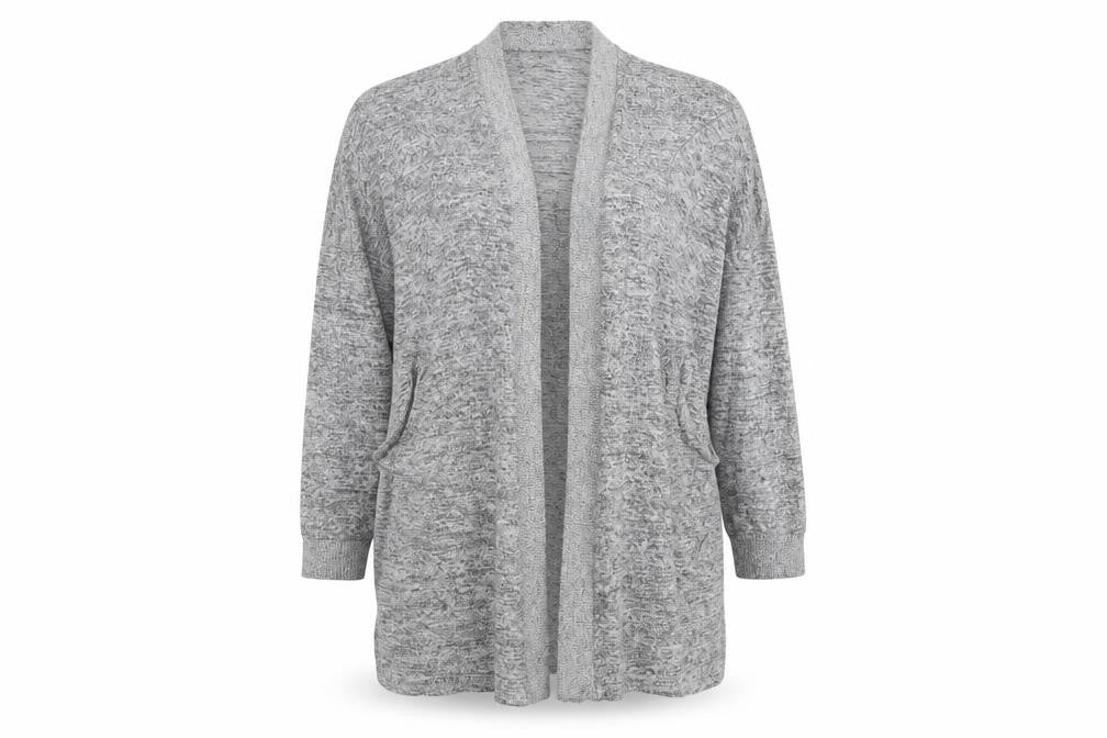 Sparkle & Fade Womens Grey   Cardigan Jumper Size S