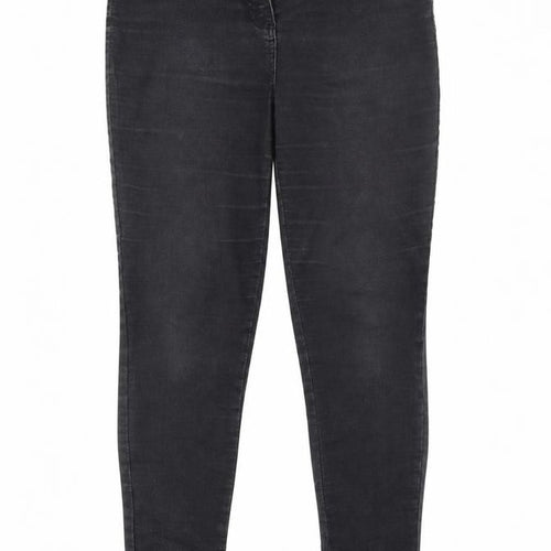 parisian Womens Black   Skinny Jeans Size 12 L29 in