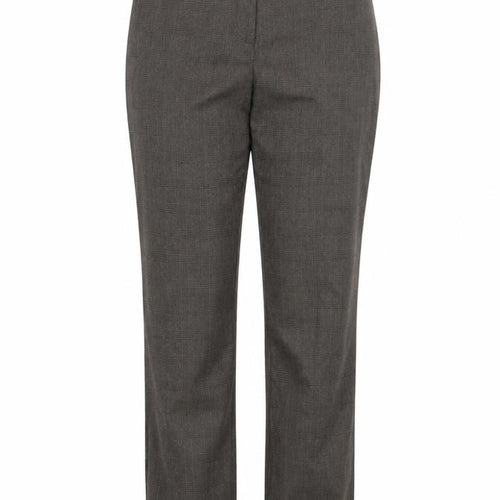 C&A Womens Brown Plaid  Trousers  Size 14 L29 in