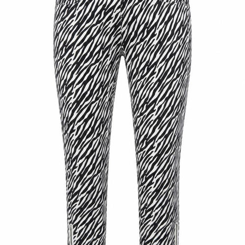 stitch & sow Womens Multicoloured Animal Print  Skinny Jeans Size XS L25 in