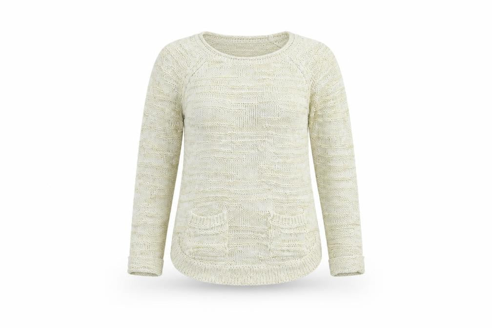 Front view of Wallis women’s gold knit jumper, size S