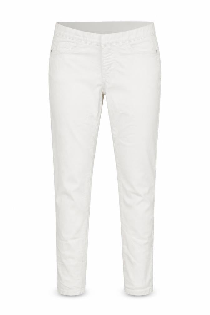 Primark Womens White  Denim Skinny Jeans Size 6 L28 in