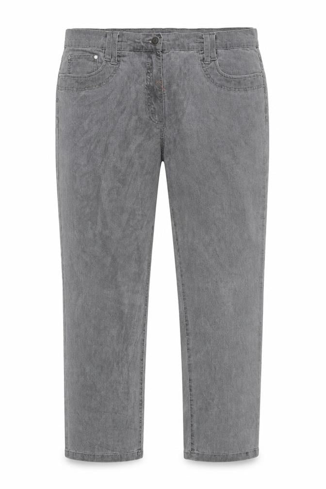 Bexleys Womens Grey  Denim Straight Jeans Size 38 in L27 in