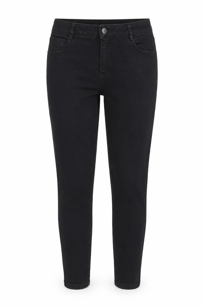 Ellis Womens Black  Denim Tapered Jeans Size 8 L27 in