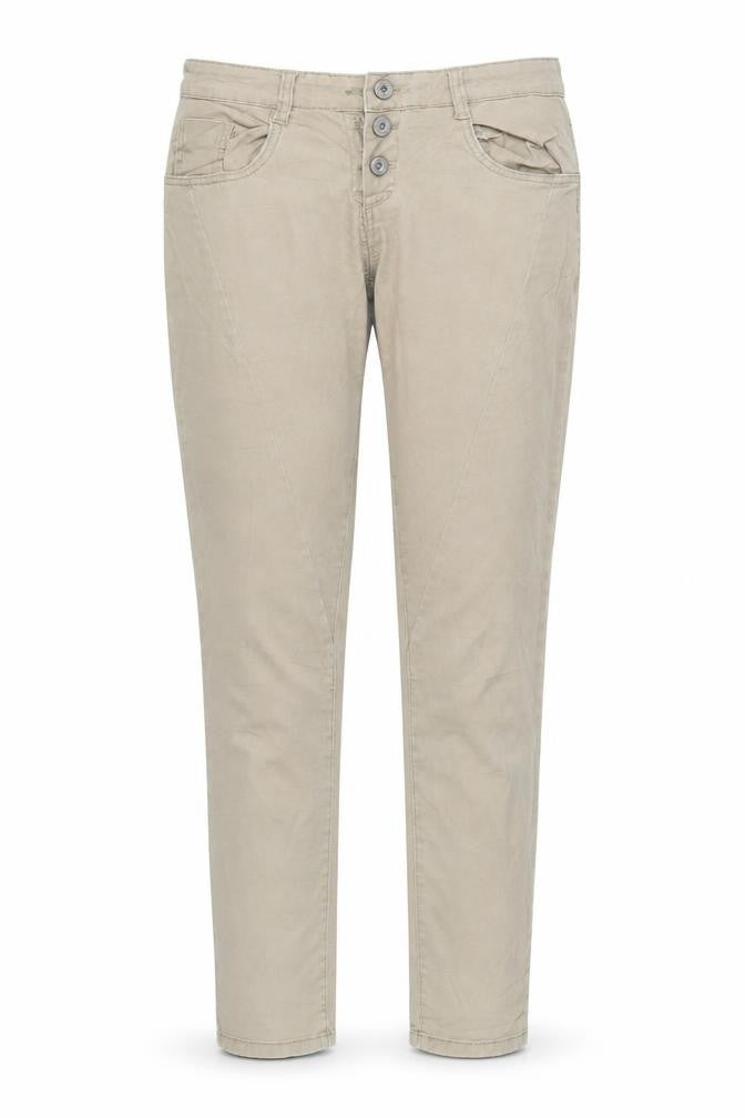 Gina Womens Beige  Denim Straight Jeans Size 8 L29 in