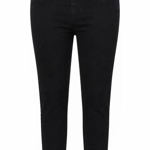 Denim & Co. Womens Black  Denim Jegging Jeans Size 8 L29 in