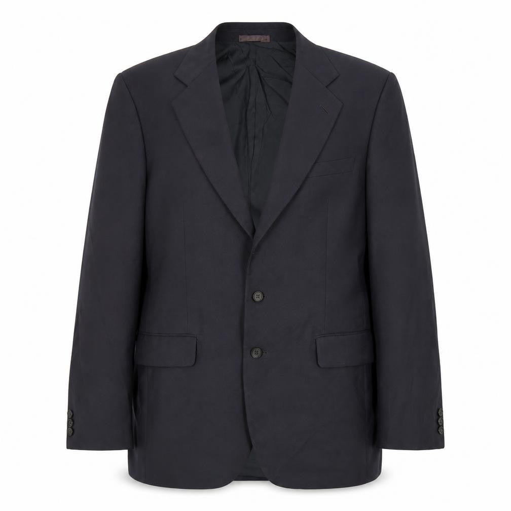 Front view of Harbarry men’s grey jacket blazer