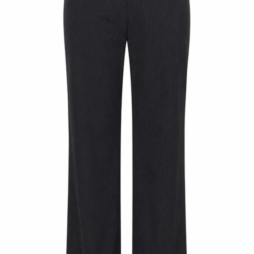George Womens Black Striped  Trousers  Size 12 L28 in