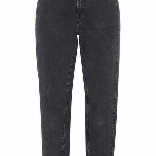 New Look Womens Black  Denim Straight Jeans Size 8 L27 in