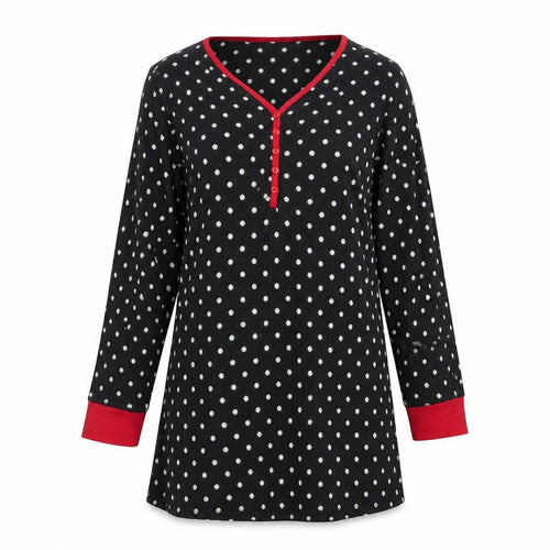 Charter Club Womens Black Polka Dot  Top One Piece Size S