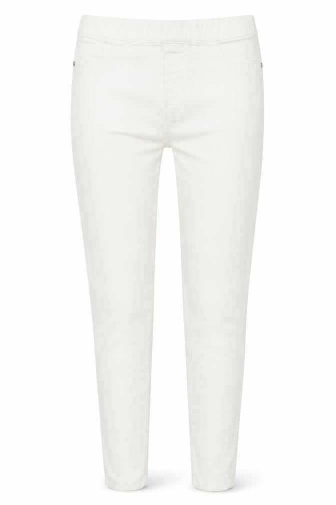 Denim Co. Womens White  Denim Jegging Jeans Size 10 L27 in