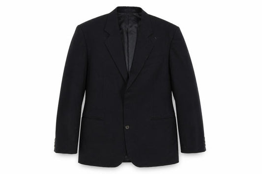 Front view of Salts men’s blue jacket blazer, size 42