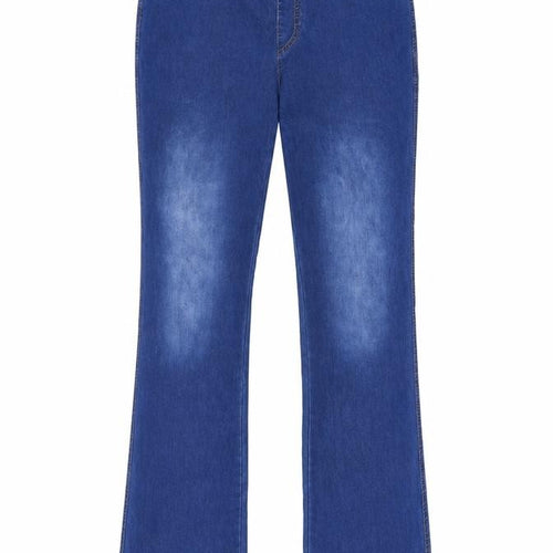 Preworn Womens Blue  Denim Straight Jeans Size L L31 in