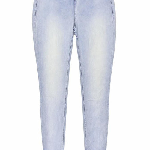 Pieces Womens Blue  Denim Jegging Jeans Size 28 in L27 in