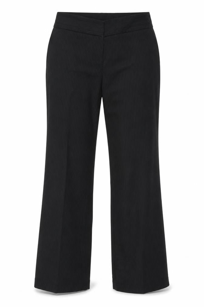 Preworn Womens Black   Trousers  Size 28 in L29 in