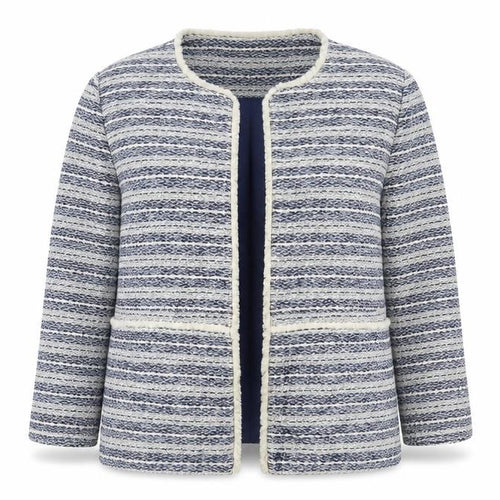 Monsoon Womens Blue   Jacket Blazer Size 14