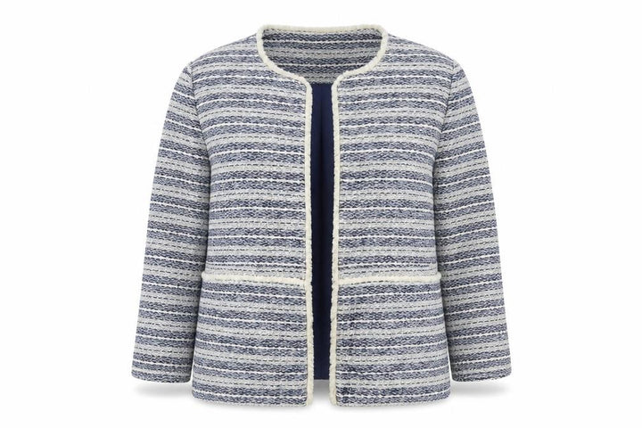 Monsoon Womens Blue   Jacket Blazer Size 14