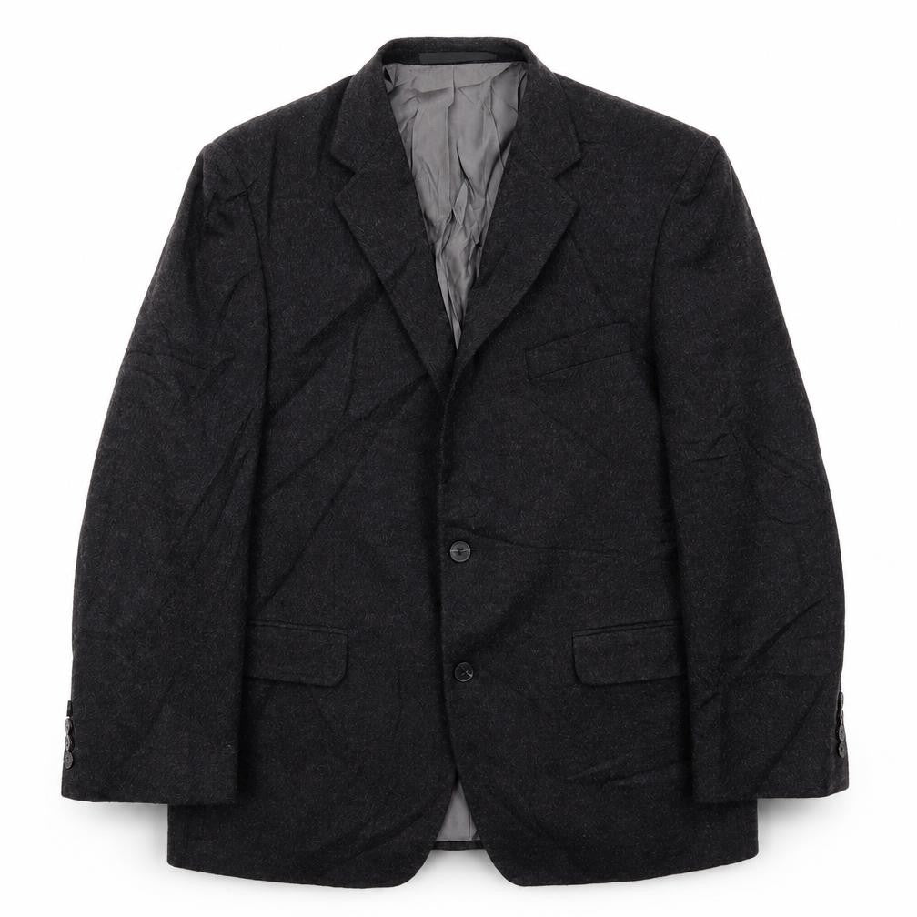 Front view of Marks & Spencer men’s grey jacket blazer, size 42