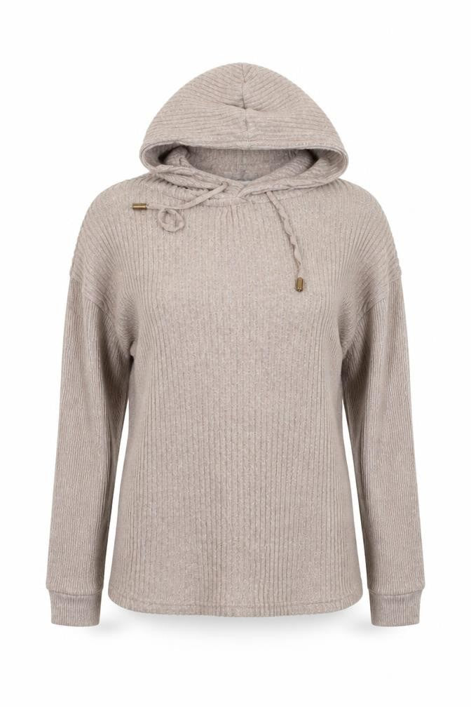 Front view of F&F women’s pink jumper, size XS