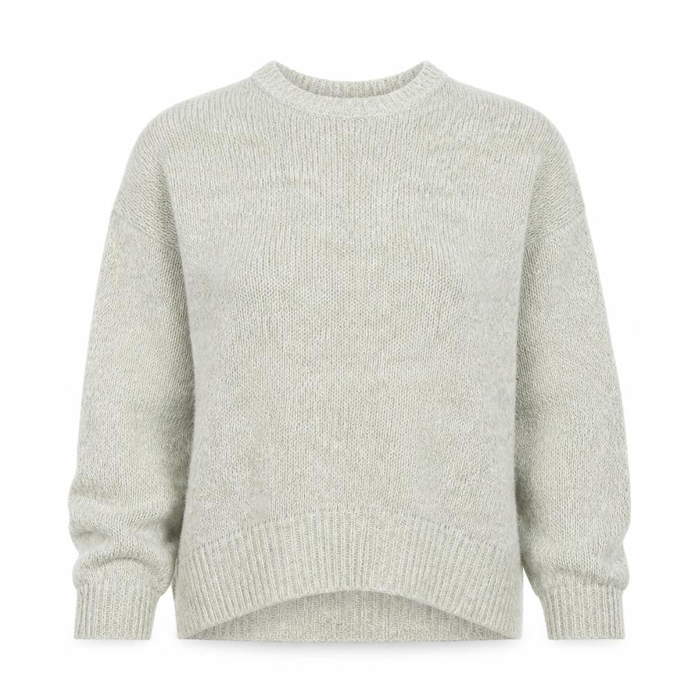 Front view of New Look women’s beige jumper, size M