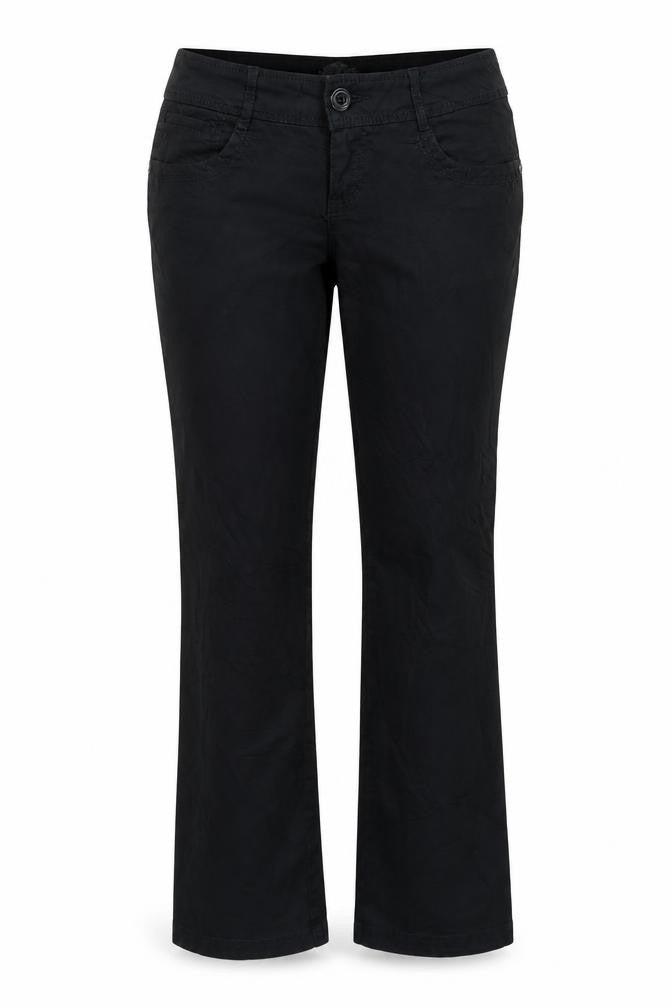 EVIE Womens Black   Trousers  Size 8 L29 in