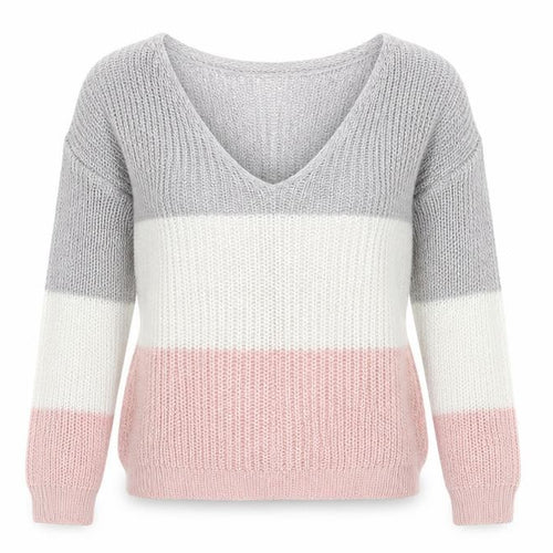 Cameo rose Womens Pink  Knit Pullover Jumper Size S  - Twist Back Detail