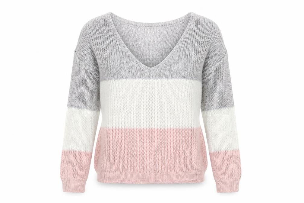 Cameo rose Womens Pink  Knit Pullover Jumper Size S  - Twist Back Detail