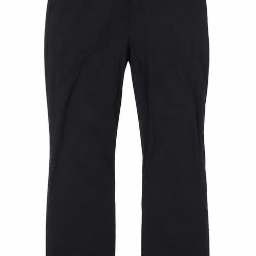 Papaya Womens Black   Trousers  Size 14 L26 in