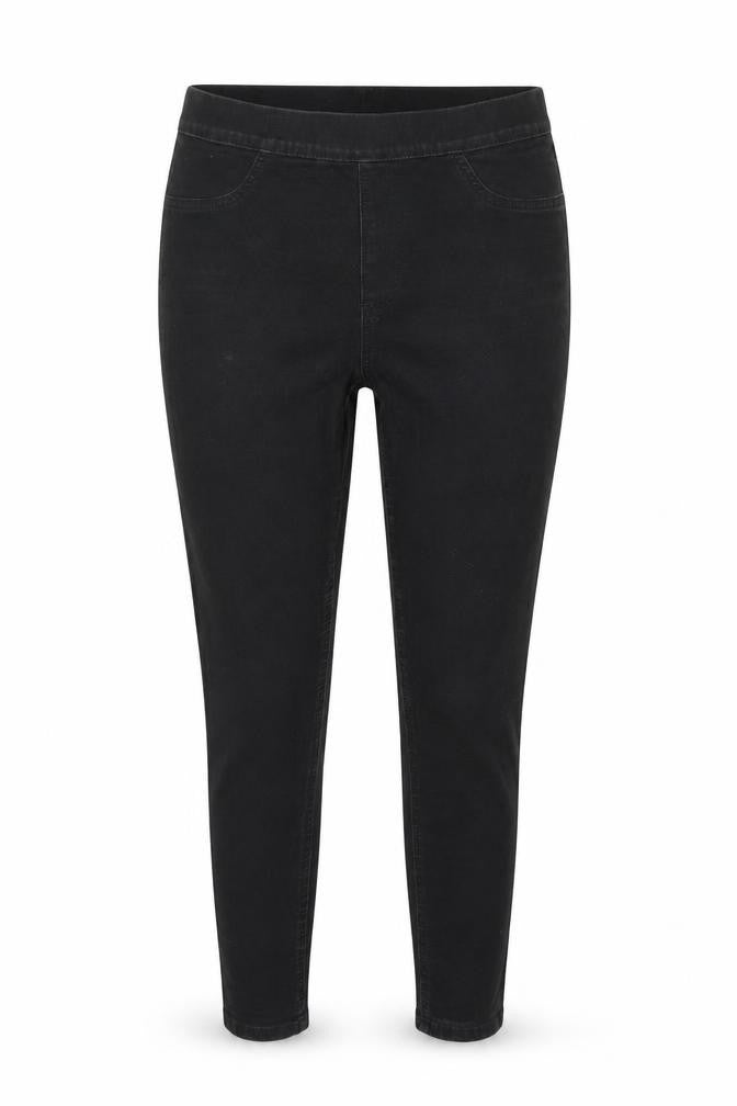 Preworn Womens Black  Denim Jegging Jeans Size S L23 in