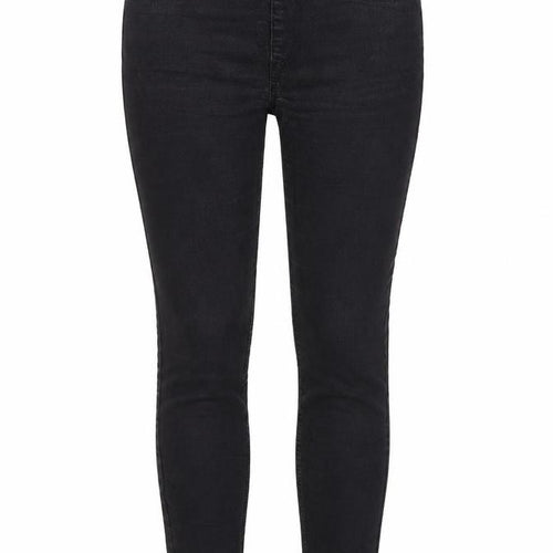 M&S Womens Black  Denim Jegging Jeans Size 8 L24 in