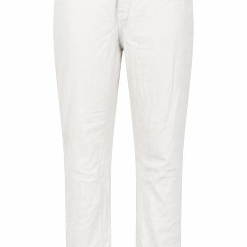 momokrem Womens White  Denim Straight Jeans Size 14 L28 in
