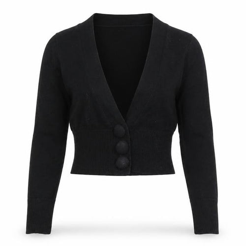 Bay Womens Black   Cardigan Jumper Size 6
