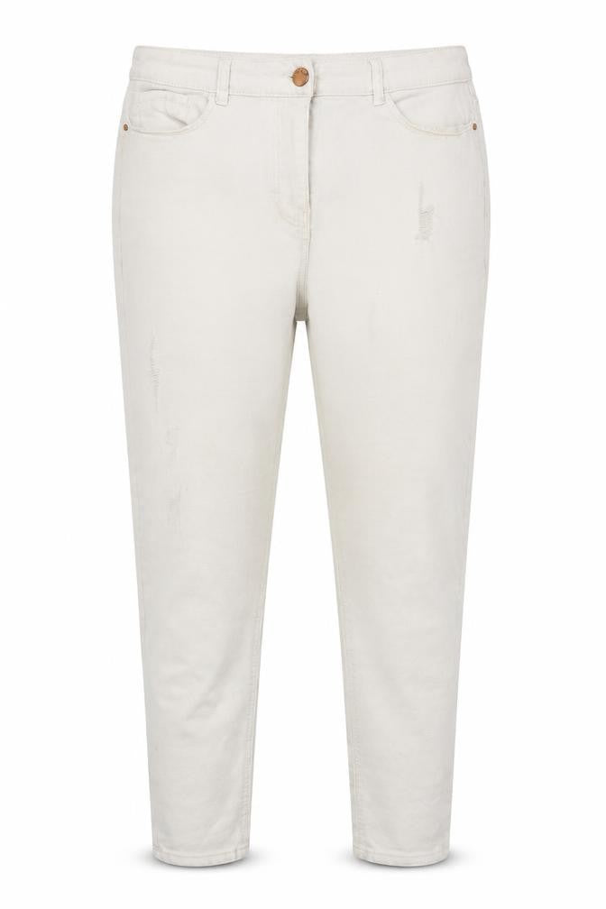 Very Womens White   Skinny Jeans Size 14 L25.5 in